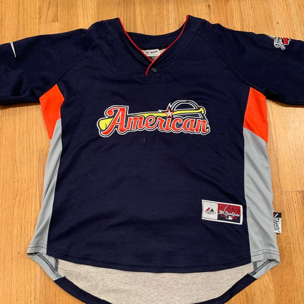 MLB 2009 American All Star Evan Longoria Jersey Men’s Large